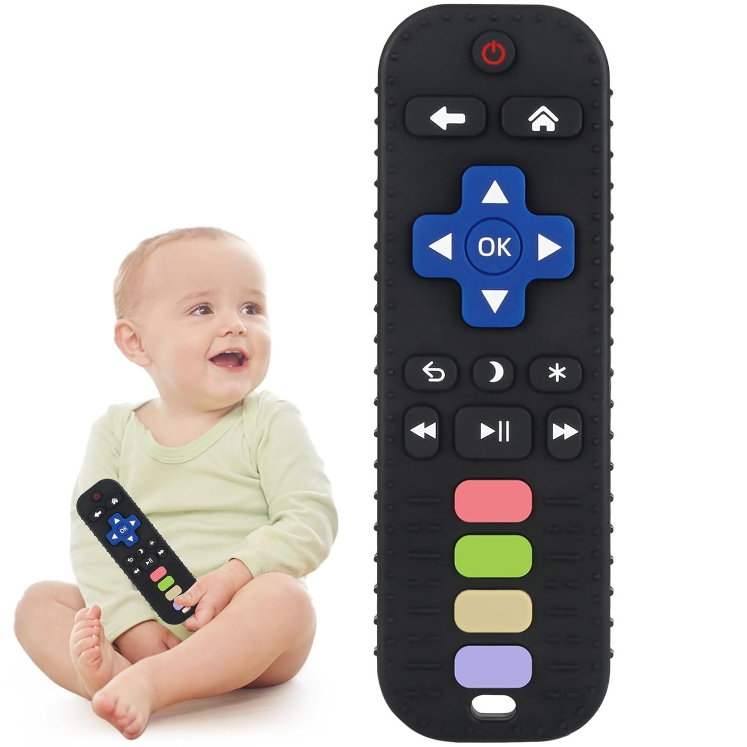 Remote-Shaped Baby Teether