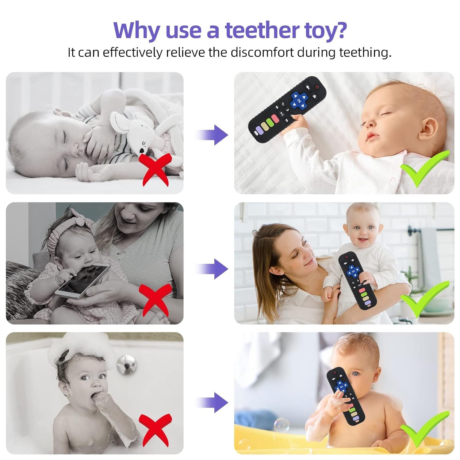 Remote-Shaped Baby Teether - Image 3
